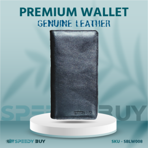 Black || Double Gadget Long Wallet